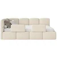 Selsey Jugendbett Cloudy 90 x 200 cm Kiefer beige