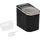 vidaXL Eiswürfelbereiter Schwarz 1,4 L 15 kg / 24 h