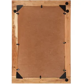 vidaXL Spiegel 70x50 cm Massivholz Akazie und Glas