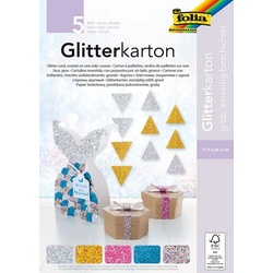 Folia Designpapier Konfetti, 5 Bogen