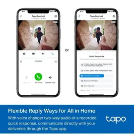 TP-Link Tapo D235 Video-Türklingelkamera Schwarz