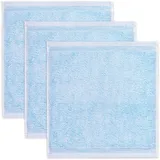 Möve Superwuschel Seiftuch 30 x 30 cm aquamarine 3 St.