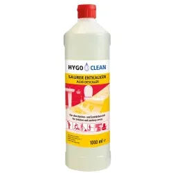 HYGOCLEAN Saurer Entkalker 31630 , 1 Liter – Flasche