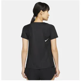 Nike Dri-FIT Race Kurzarm-Laufoberteil Damen Black S