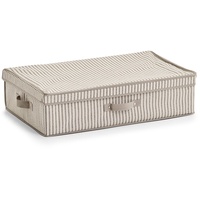 Zeller Aufbewahrungsbox »Stripes«, Beige, 61,5 x 38 x 16,5 cm, 14646