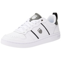 K-Swiss Herren Lozan Sneaker, White/Black/Gunetal, 42 EU