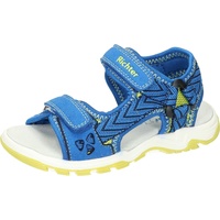 Richter Kinderschuhe Leon Sandale, Malaysia/neon Yellow, 25 EU