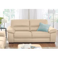CALIA ITALIA 2-Sitzer Gaia, hochwertiges Ledersofa mit erstklassigem Sitzkomfort, edles Design, in zwei hochwertigen Lederqualitäten beige
