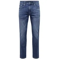 Only & Sons Male Slim Fit Jeans ONSLOOM Mid Rise Slim Fit Jeans