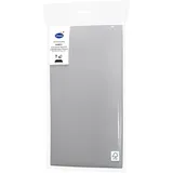 Duni Tischdecken aus Dunisilk®+ Motiv silber, 138 x 220 cm