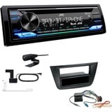 JVC CD-Receiver Autoradio DAB+ Bluetooth für Seat Altea Altea XL ohne Canbus