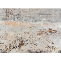 Livingwalls Fototapete Designwalls Old Wall glatt, (5 St), grau Braun, 3,50 m x 2,55 m FSC®