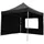 VCM Aluminium-Faltpavillon schwarz
