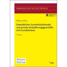 Nwb Verlag Gewerblicher Grundstückshandel und private Veräußerungsgeschäfte mit Grundstücken