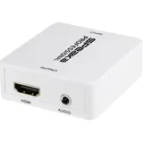 SpeaKa Professional Audio Extraktor HDMI - HDMI, Klinke, Cinch 1920 x 1080 Pixel Weiß