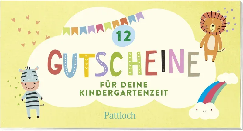 12 Gutscheine Für Deine Kindergartenzeit - Pattloch Verlag, Gebunden