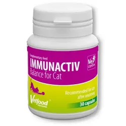 VETFOOD Immunactiv Balance für Katzen 30 Kapseln