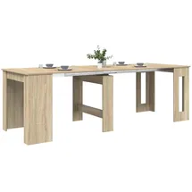 vidaXL Esstisch 240 x 85 x 75 cm braun