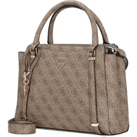 GUESS Eco Erica 2 Compartment Satchel Latte Logo - Einheitsgröße