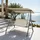 [en.casa] Satten Grau/Beige 3-Sitzer