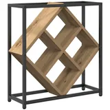vidaXL Weinregal Artisan Eiche 51x18x52,5 cm Holzwerkstoff