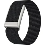 Strap-it Whoop 5.0 Armband Nylon für Whoop 5.0 - Schwarz - Elastisch