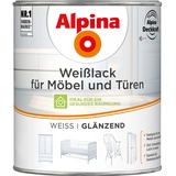 Alpina Weißlack für Möbel und Türen 750 ml glänzend