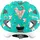 Alpina Ximo Flash 47-51 cm Kinder unicorn gloss