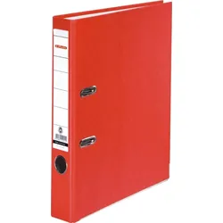 herlitz Ordner A4 maX.file nature plus 50mm rot