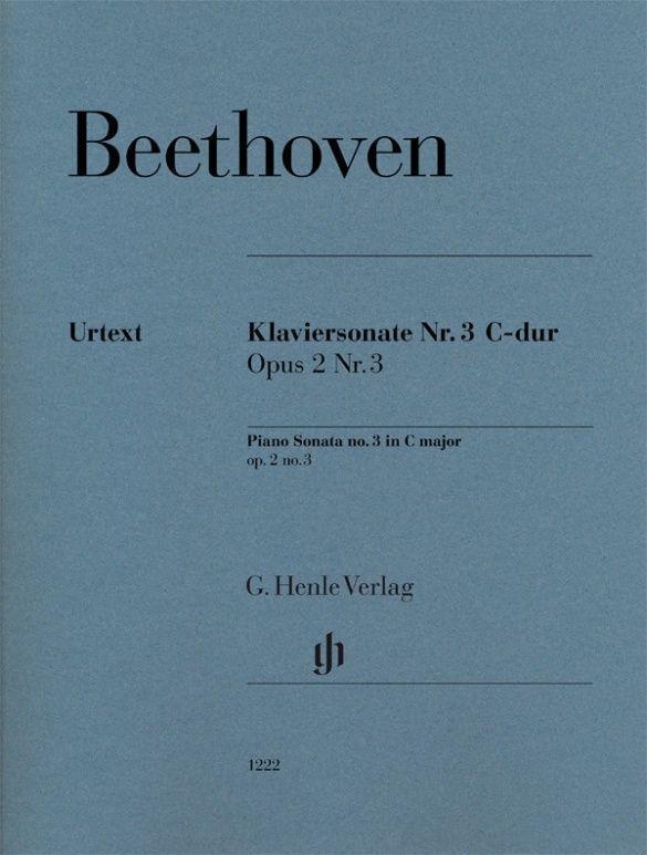 Klaviersonate Nr. 3 C-Dur Op. 2 3  Klavier Zu Zwei Händen - Ludwig van Beethoven - Klaviersonate Nr. 3 C-dur op. 2 Nr. 3  Kartoniert (TB)