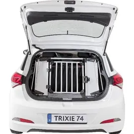 Trixie Universal-Heckgitter 94-114x69x53cm silber/schwarz