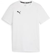 Puma Unisex Teamgoal Casuals Tee Jr T-Shirt, Puma White-puma Black, 164 EU