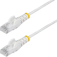 Startech StarTech.com 10m Weißes Schlankes CAT6-Ethernet-Kabel, Snagless LSZH -