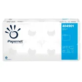 Papernet Toilettenpapier, Werra Tissue Recycling naturweiß 3-lagig extraweiß, 404901 9x8 Rollen, x 250 Blatt,