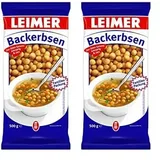 Leimer Backerbsen, Familienpackung, 500 g (Packung mit 2)