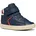 Baby-Jungen GISLI Boy Sneaker Navy/RED 23 EU