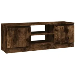 vidaXL TV-Schrank mit Tür Räuchereiche 102x30x36 cm