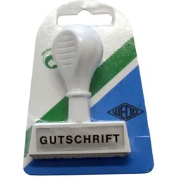 WEDO Textstempel -Gutschrift- Packung mit 6 Stück