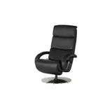 Hukla Relaxsessel Florian Leder 73 x 115 x 91 cm Schwarz