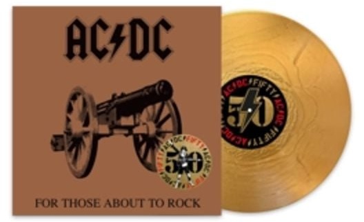For Those About To Rock (We Salute You)/gold vinyl