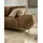 W.Schillig Ecksofa "run, Designsofa mit tollem Sitzkomfort, bequem, L-Form", braun (chocolate s37), B:319cm H:88cm T:178cm, Longlife Xtra-Leder Z73: Naturwalkleder der Luxusklasse aus den erlesensten Rohhäuten.