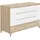 Paidi Kommode Remo 141,2 x 94,3 x 55,9 cm Weiß / Eiche