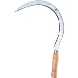 Kadax Sichel mit Klinge aus Metall, Silber
