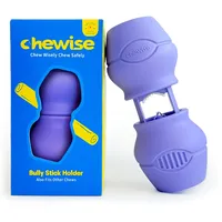 PetClan Chewise Ochsenziemer Halter, Ultimative Sicherheit & Robustes Design, BPA-freies Sicherheitsset zur Verhinderung von Erstickungsgefahr, Passend für Verschiedene Ochsenziemer und Hundegrößen