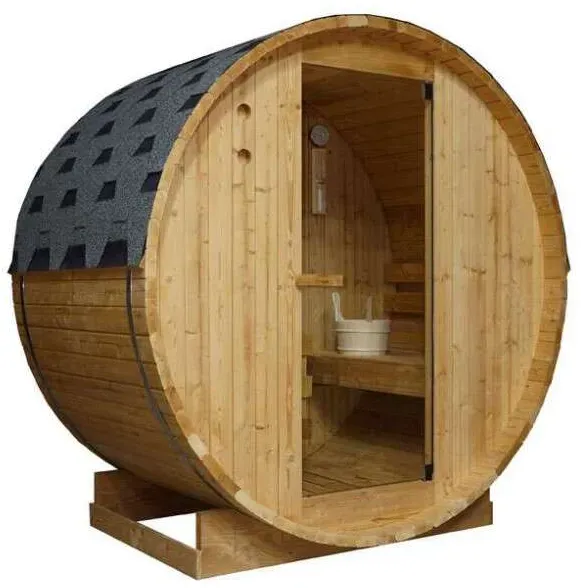 DM-San Duschmeister Outdoor Fasssauna Sano 689.. - Duschmeister Sauna