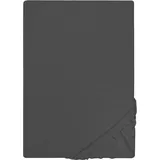 biberna 0077155 Jersey 140 x 200 - 160 x 200 cm titanium
