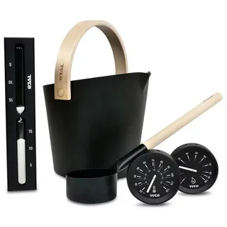 Tylö Sauna-Aufgussset Sauna-Kit TylöHelo Brilliant Black