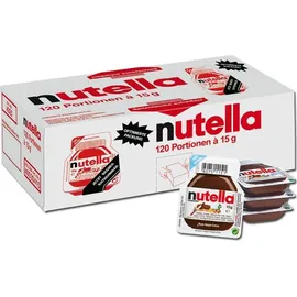 Ferrero nutella Nuss-Nougat-Creme, 120 St. je 15,0 g/1,8 kg