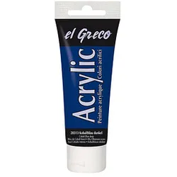 KREUL el Greco Acrylfarbe kobaltblau dunkel 75,0 ml