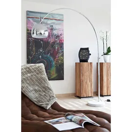 SalesFever Bogenlampe 399972 Weiß